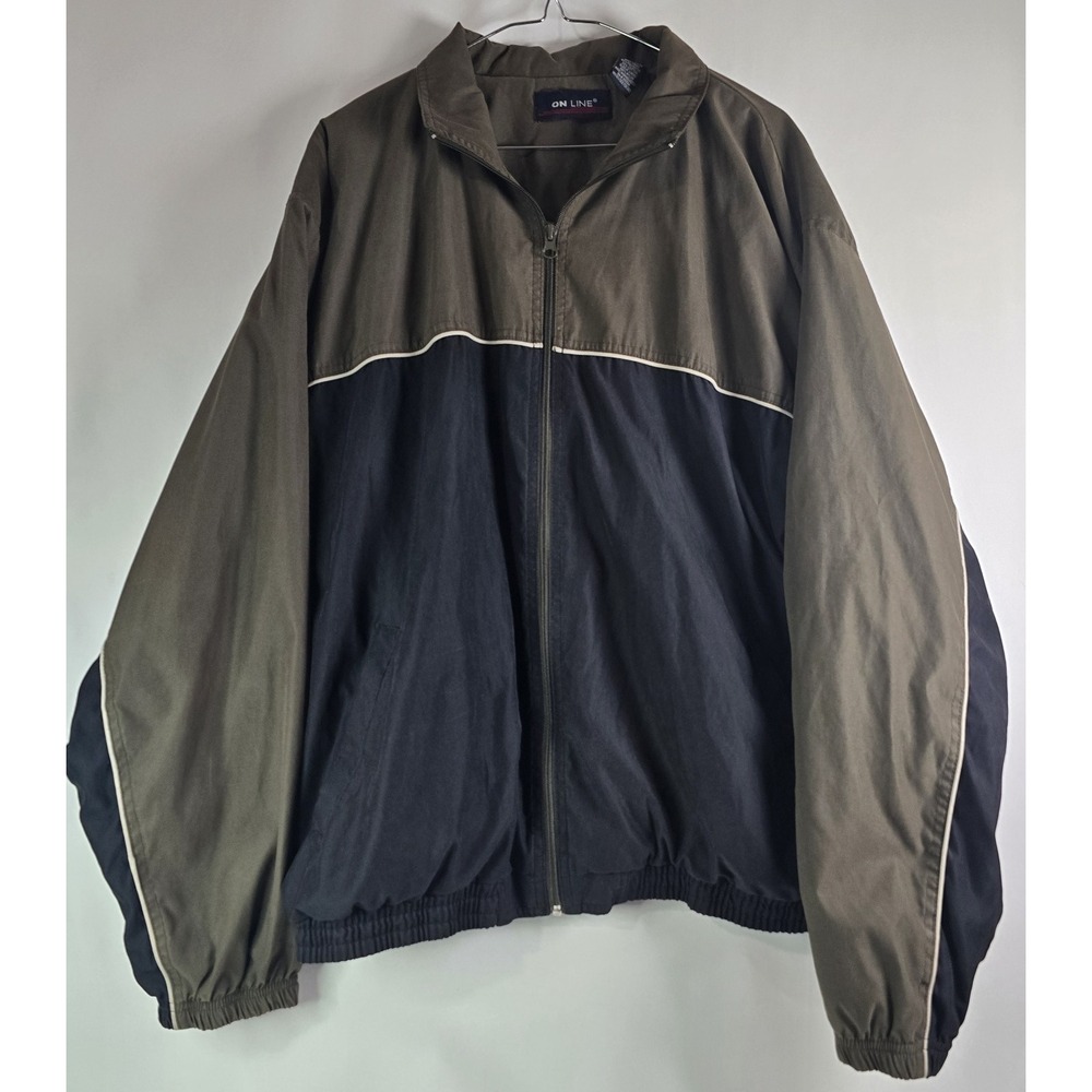 On Line Mens Jacket XL Green/Black